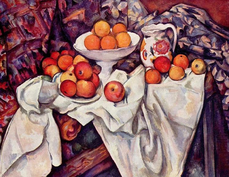 Paul Cezanne Stilleben mit Apfeln und Orangen china oil painting image
